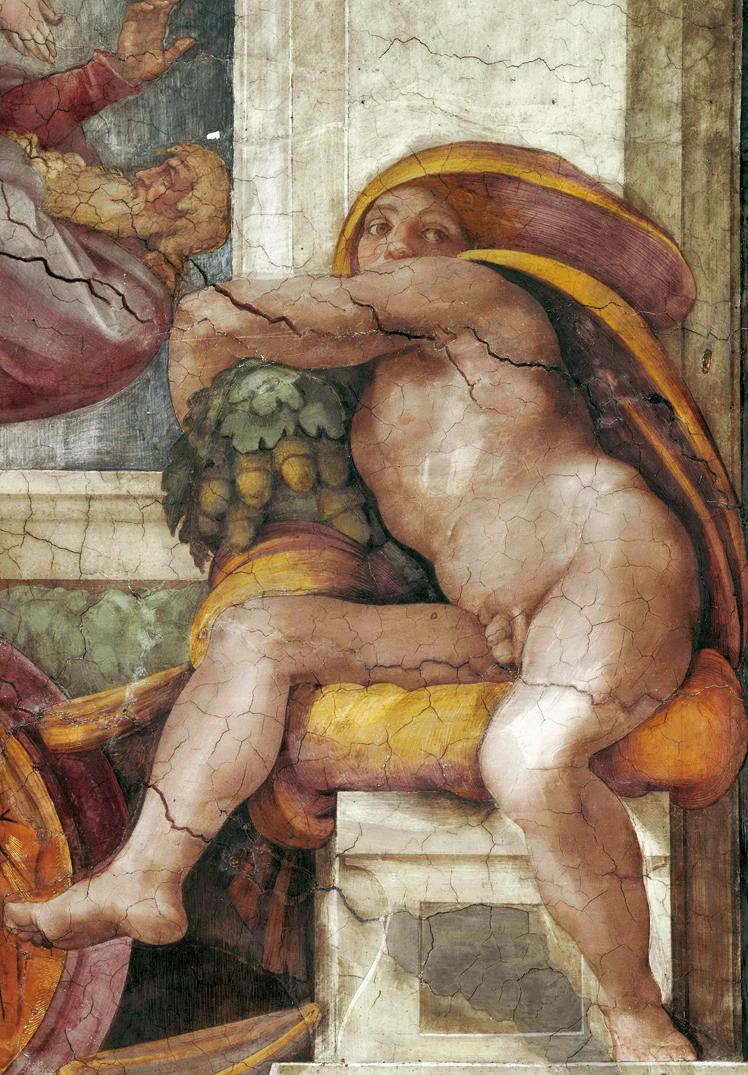  米开朗基罗·博那罗蒂 Michelangelo di Lodovico Buonarroti Simoni——裸体巨人 (9)